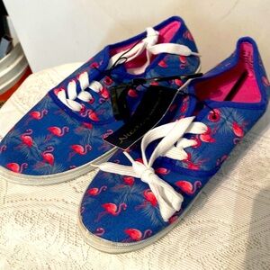 ❤️Flamingo Tennis Shoes